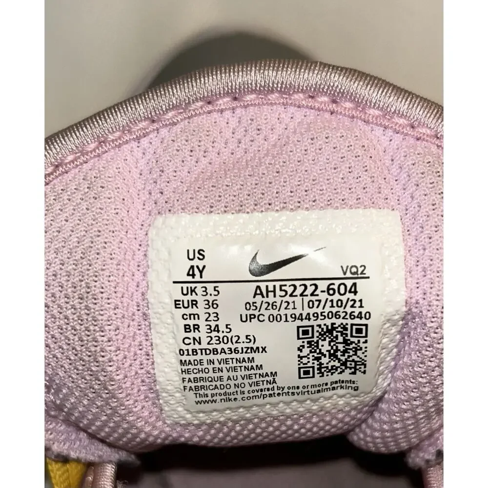 Nike Youth Air Max Axis GS Arctic Pink Particle Gray AH5222-604 Size 4